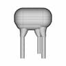 Capacitor_Pol_P100_D2.4L4.2 - Standard Mechanical Component_90_0_degree_snapshot