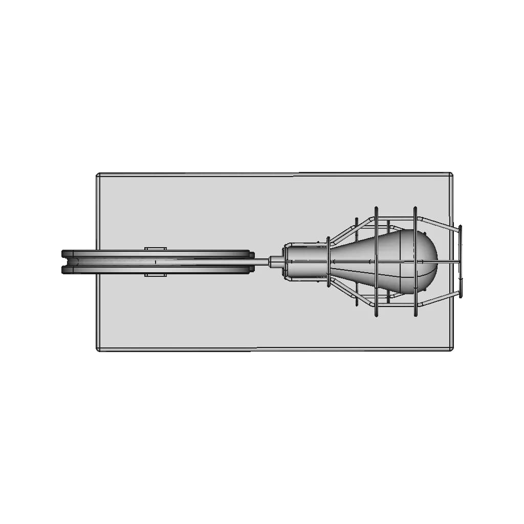 Rustic Lamp - Downloadable CAD Representation_0_90_degree_snapshot