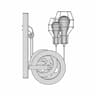 Rustic Lamp - Downloadable CAD Representation_270_0_degree_snapshot