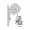Rustic Lamp - Downloadable CAD Representation_90_0_degree_snapshot