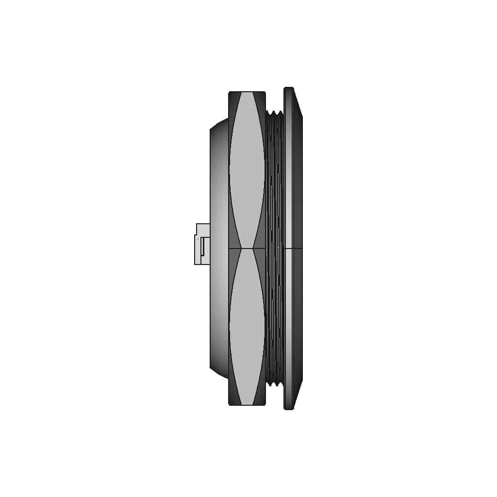 30Mm Push Button Switch With Led - Downloadable CAD Representation_0_270_degree_snapshot