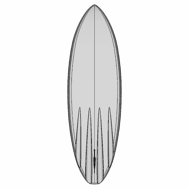 Bl'Ast! Surfboard | 3D Engineering Design File