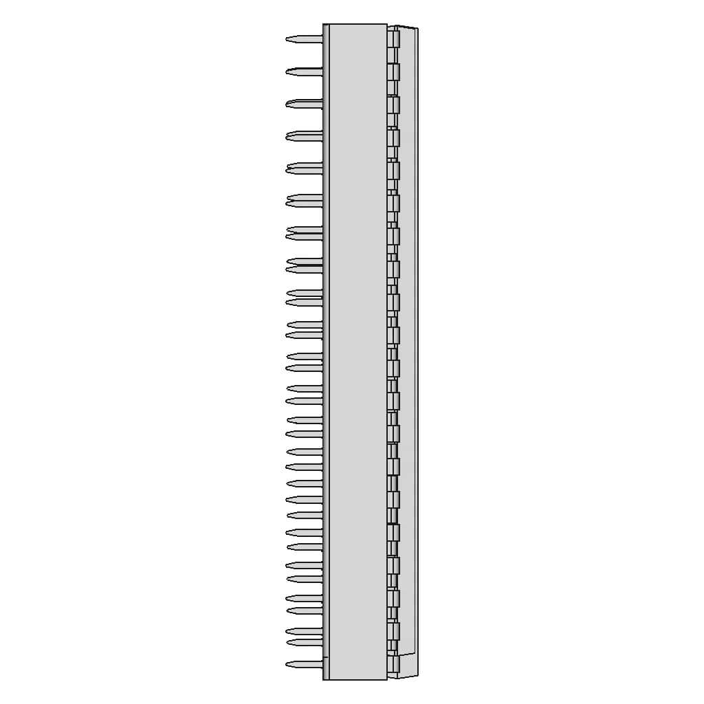 Dip40W Socket With Ic - Standard Mechanical Component_0_270_degree_snapshot