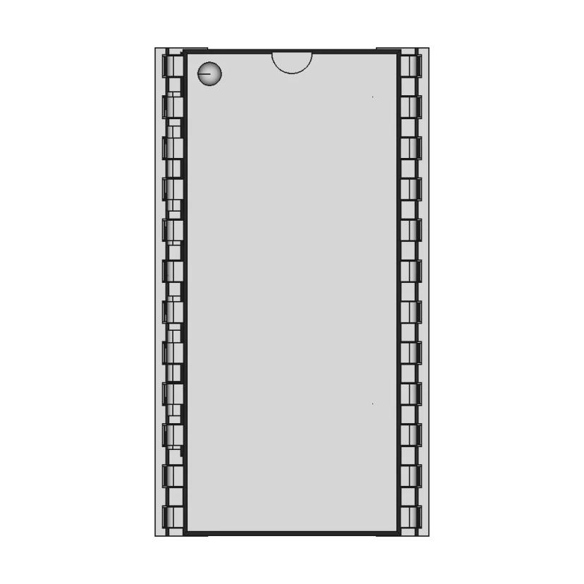 Dip24W Socket With Ic - Standard Mechanical Component