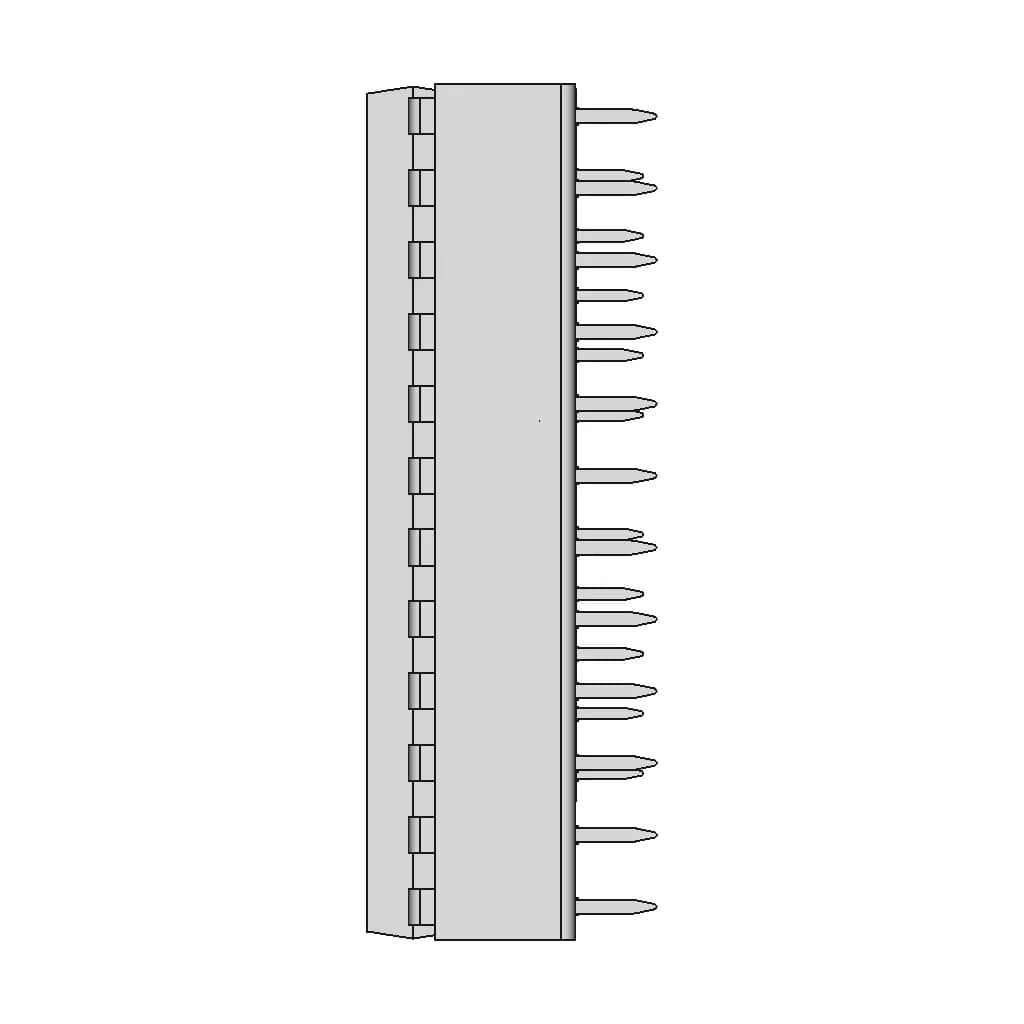 Dip24W Socket With Ic - Standard Mechanical Component_0_90_degree_snapshot