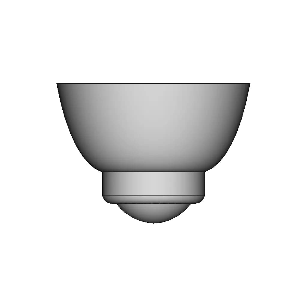 Ball Caster Wheel - Downloadable CAD Representation_270_0_degree_snapshot