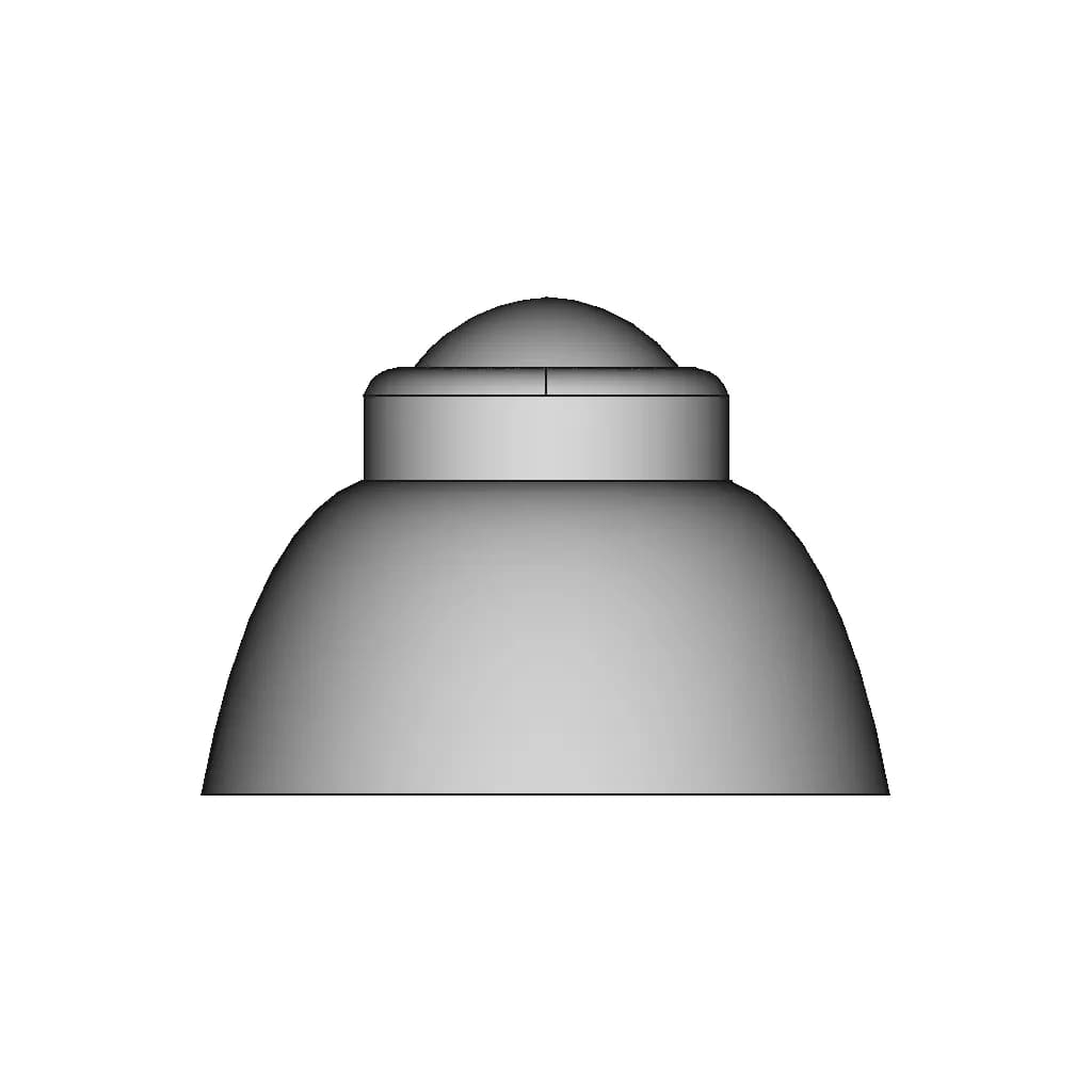Ball Caster Wheel - Downloadable CAD Representation_90_0_degree_snapshot