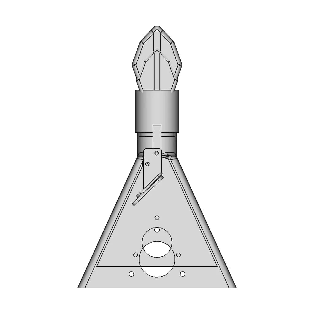 2-5/16" A-Frame Coupler - Standard Mechanical Component_270_0_degree_snapshot