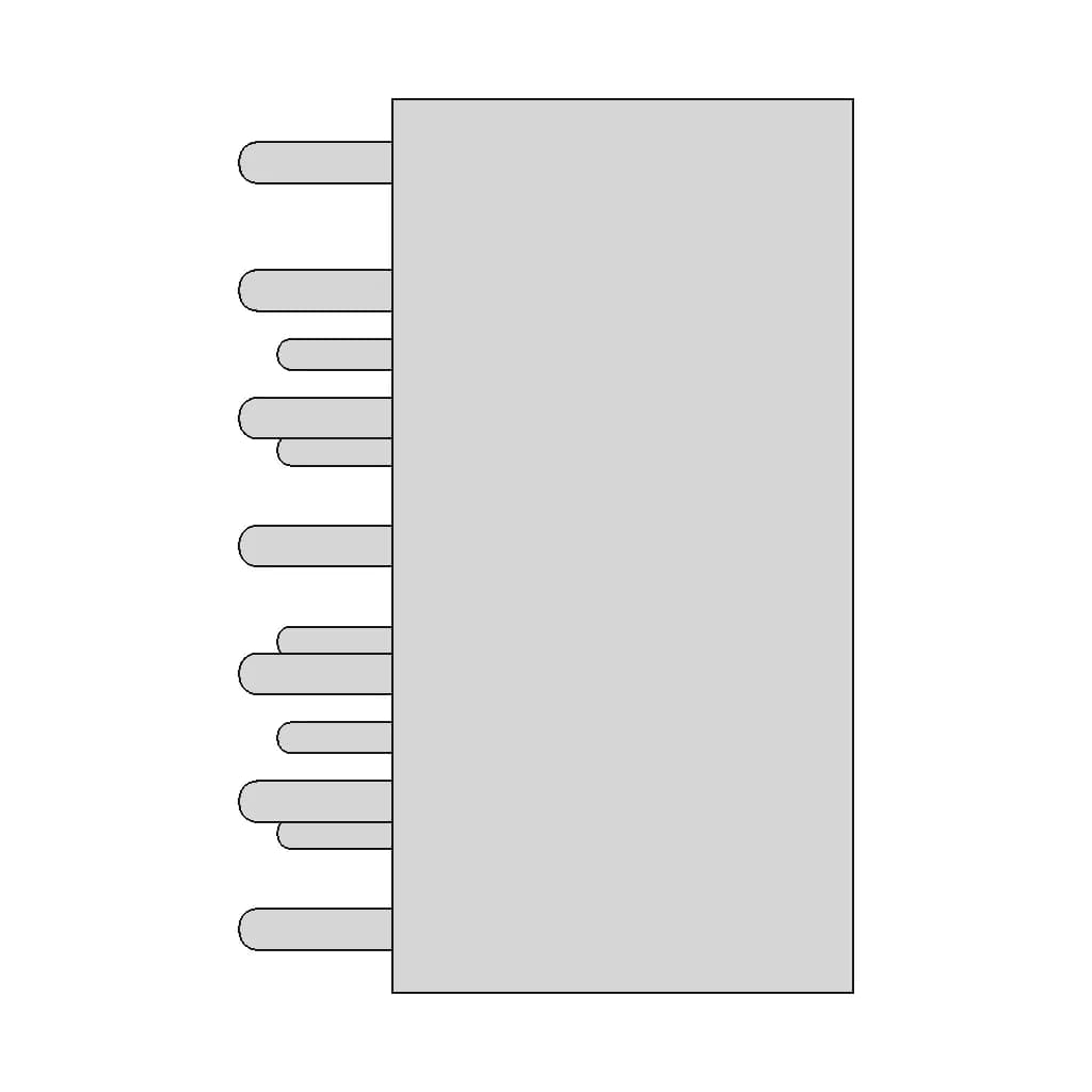 Female Header Pins - Downloadable CAD Representation_0_270_degree_snapshot