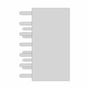 Female Header Pins - Downloadable CAD Representation_0_270_degree_snapshot