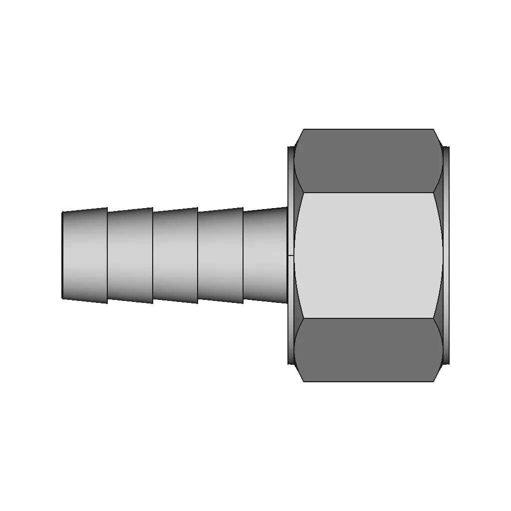 1/2" Fnpt Brass Hose Fitting 3/8" Barb - Standard Mechanical Component_0_90_degree_snapshot
