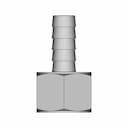 1/2" Fnpt Brass Hose Fitting 3/8" Barb - Standard Mechanical Component_90_0_degree_snapshot
