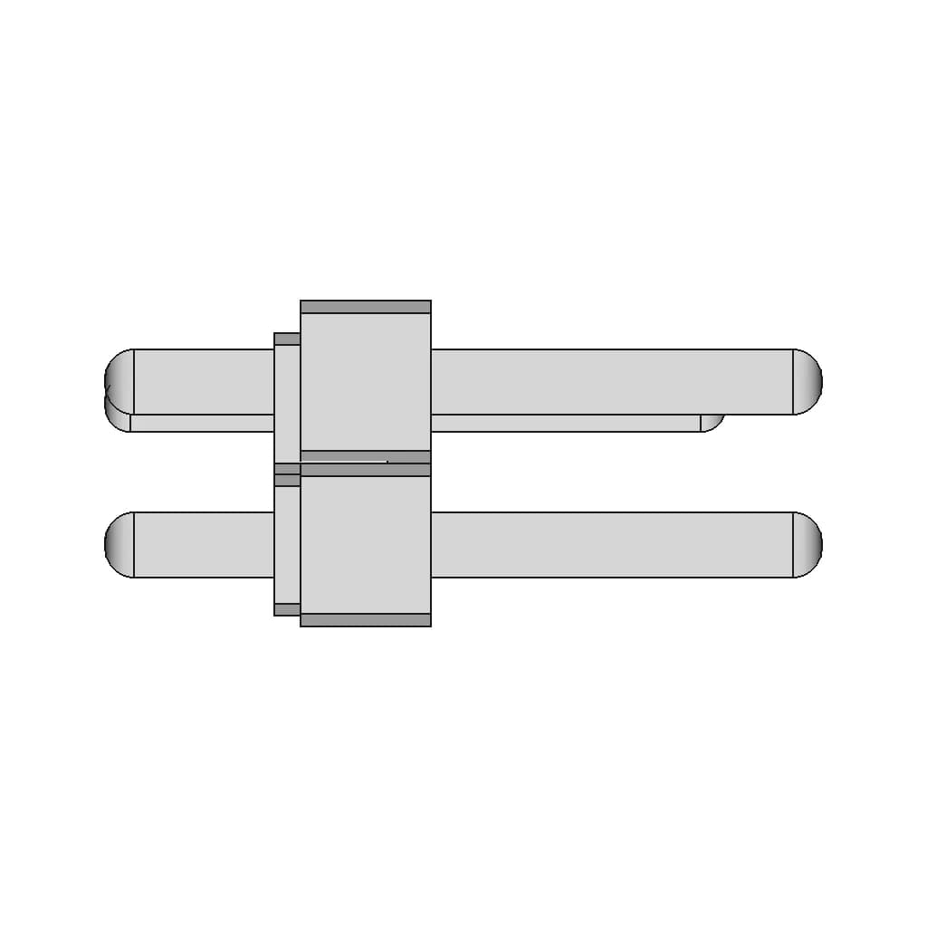 Male Pin Header | High-Quality CAD Model_0_270_degree_snapshot
