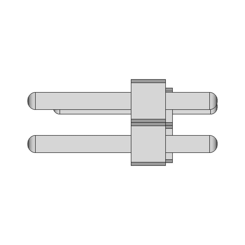 Male Pin Header | High-Quality CAD Model_0_90_degree_snapshot