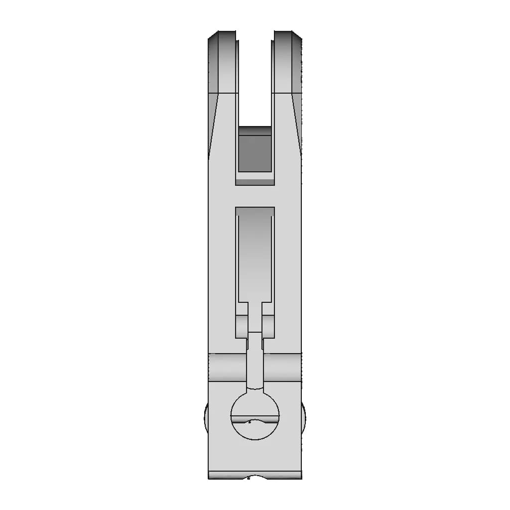 Jaw Of Jumar Body | 3D Engineering Design File_270_0_degree_snapshot