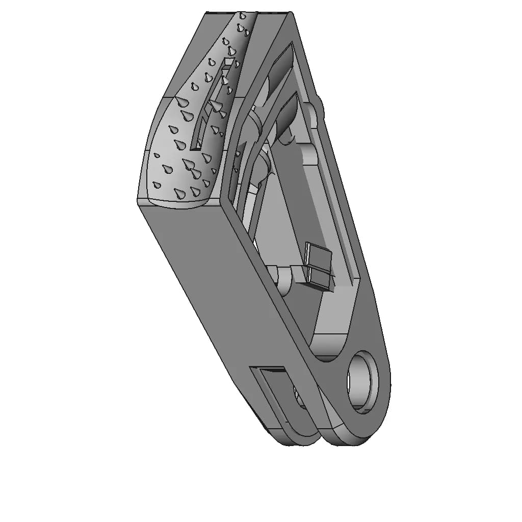 Jaw Of Jumar Body | 3D Engineering Design File_60_30_degree_snapshot