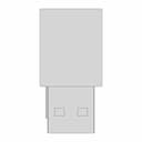 Wifi 5 & Bluetooth Usb Dongle - Standard Mechanical Component_0_0_degree_snapshot