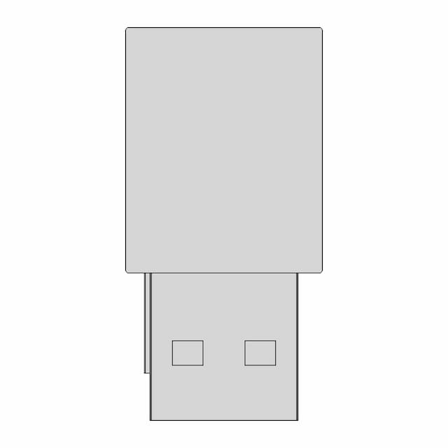 Wifi 5 & Bluetooth Usb Dongle - Standard Mechanical Component