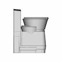 Thetford 12V Electric Cassette Toilet/Motorhome Toilet - Standard Mechanical Component_0_270_degree_snapshot