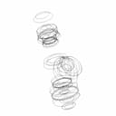 Safety Valve Tosaca Tsc1216 3/4'' Bspm - 1'' Bspf Aisi316 | High-Quality CAD Model_60_30_degree_snapshot
