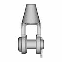 Spelter Socket 14-16Mm Wire Rope | High-Quality CAD Model_270_0_degree_snapshot