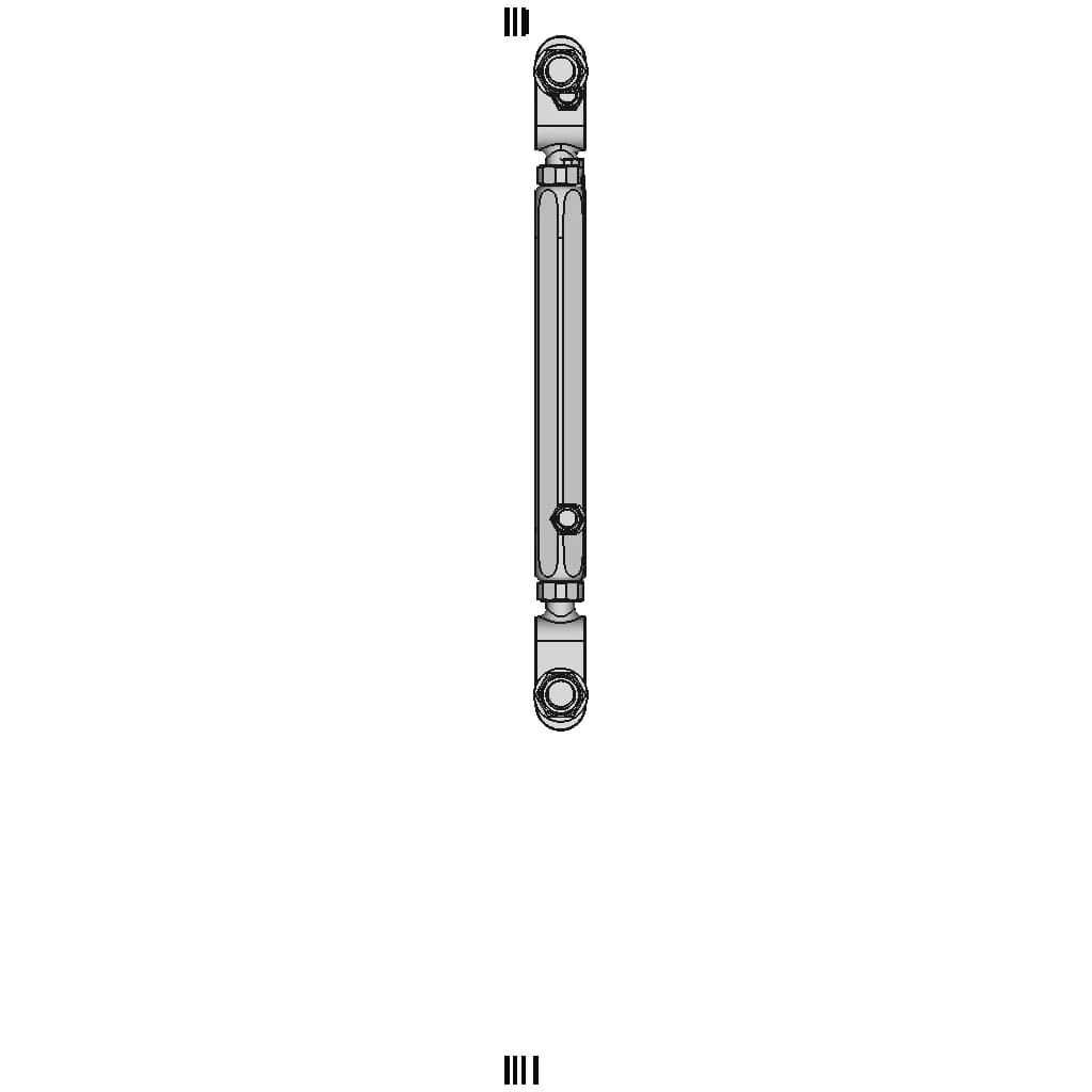 Turnbuckle, Fork Type - Standard Mechanical Component_0_90_degree_snapshot