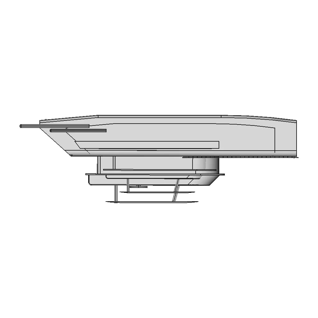 10 Meter Power Catamaran - Downloadable CAD Representation_270_0_degree_snapshot