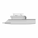 10 Meter Power Catamaran - Downloadable CAD Representation_90_0_degree_snapshot