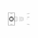 Manifold Valve M2L 2Way 1/2'' Npt(F) Aisi 316 | High-Quality CAD Model_0_270_degree_snapshot