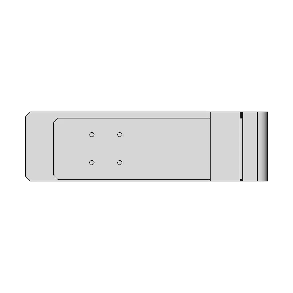 Magma Holder (On The Boat 32Mm Dia Safety Railings) | High-Quality CAD Model_90_0_degree_snapshot
