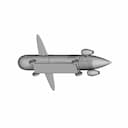 One Person Submarine From Spirou Comics By Franquin. | 3D Engineering Design File_60_30_degree_snapshot