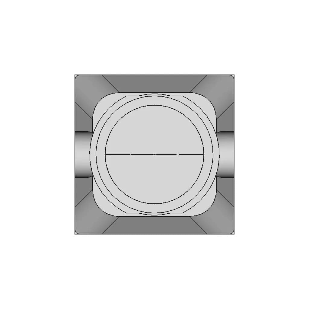 Jinjiean Model:B19 1/1.8"2.1 Mm 5Mp Ir - Downloadable CAD Representation_270_0_degree_snapshot