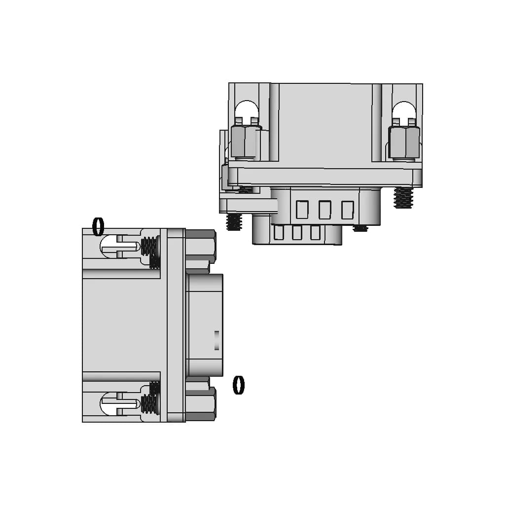 Conector Vga-Db15 | 3D Engineering Design File_270_0_degree_snapshot