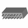 Pin Header 2*7 2.54Mm - Downloadable CAD Representation_60_30_degree_snapshot