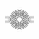 Eizz Ceramic Octal Socket Gzc8-T2-G - Downloadable CAD Representation_0_0_degree_snapshot