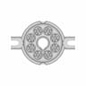 Eizz Ceramic Octal Socket Gzc8-T2-G - Downloadable CAD Representation_0_0_degree_snapshot