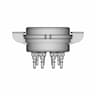 Eizz Ceramic Octal Socket Gzc8-T2-G - Downloadable CAD Representation_90_0_degree_snapshot