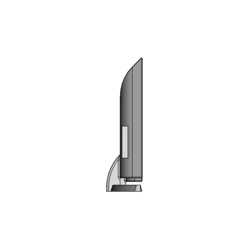 Tv Samsung 43Inch | High-Quality CAD Model_0_270_degree_snapshot