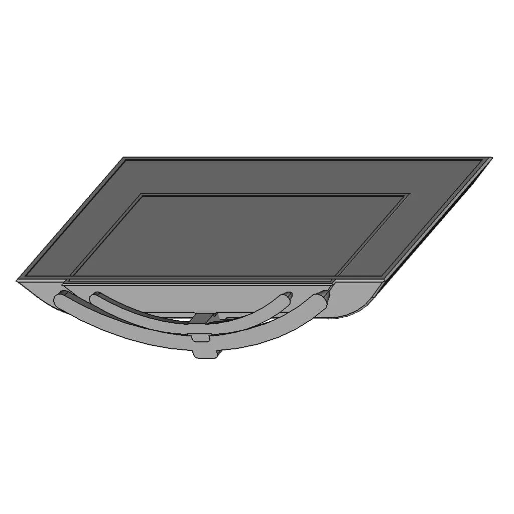 Tv Samsung 43Inch | High-Quality CAD Model_60_30_degree_snapshot