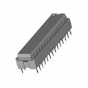 Dip28N Socket With Ic - Downloadable CAD Representation_60_30_degree_snapshot
