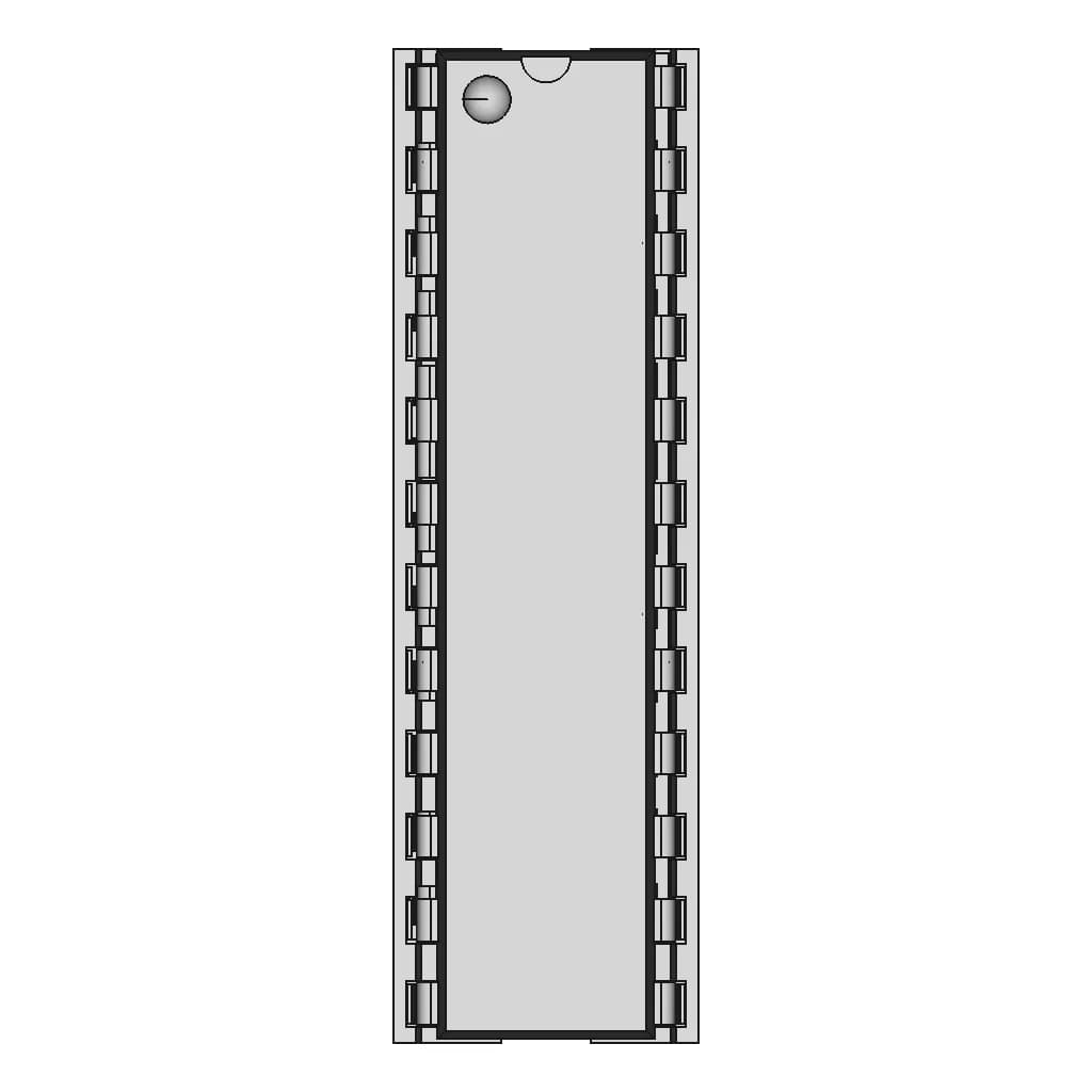 Dip24N Socket With Ic - Standard Mechanical Component_0_0_degree_snapshot
