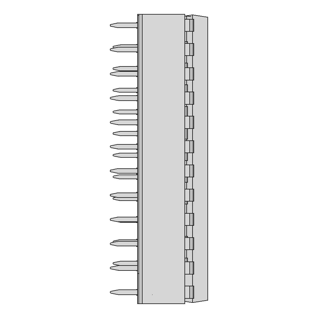 Dip24N Socket With Ic - Standard Mechanical Component_0_270_degree_snapshot