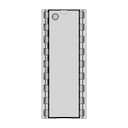 Dip18N Socket With Ic | High-Quality CAD Model_0_0_degree_snapshot
