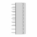 Dip18N Socket With Ic | High-Quality CAD Model_0_270_degree_snapshot
