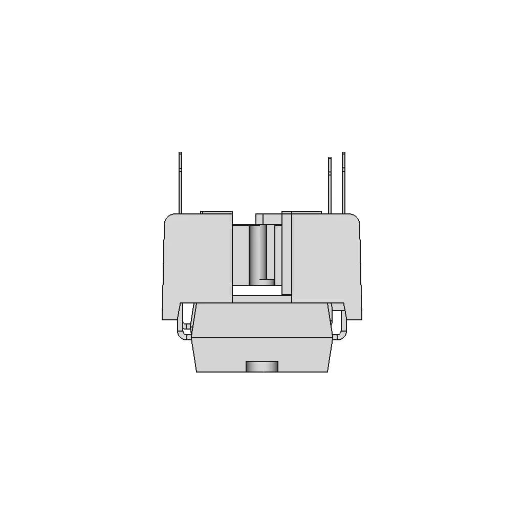 Dip16N Socket With Ic - Downloadable CAD Representation_270_0_degree_snapshot