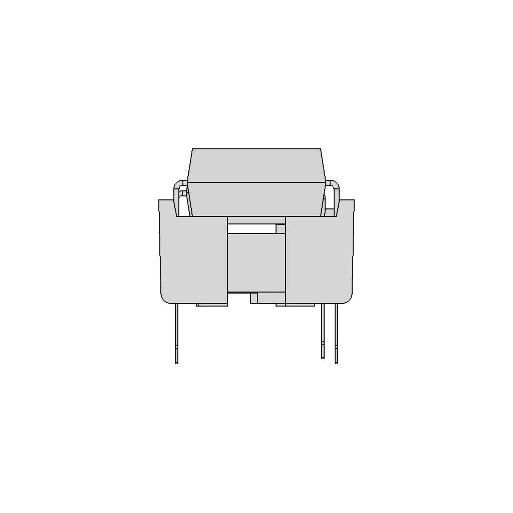 Dip16N Socket With Ic - Downloadable CAD Representation_90_0_degree_snapshot