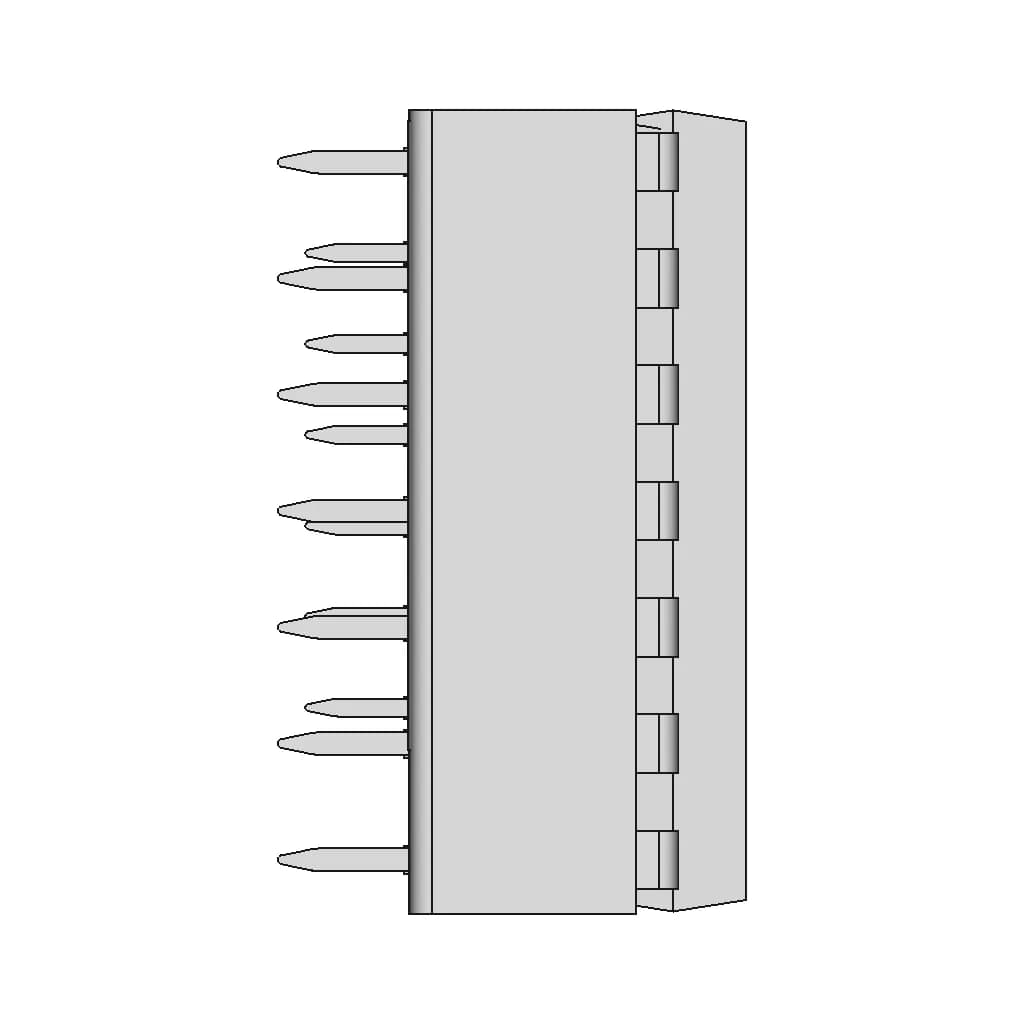 Dip14 Socket With Ic | 3D Engineering Design File_0_270_degree_snapshot