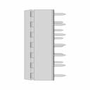 Dip14 Socket With Ic | 3D Engineering Design File_0_90_degree_snapshot