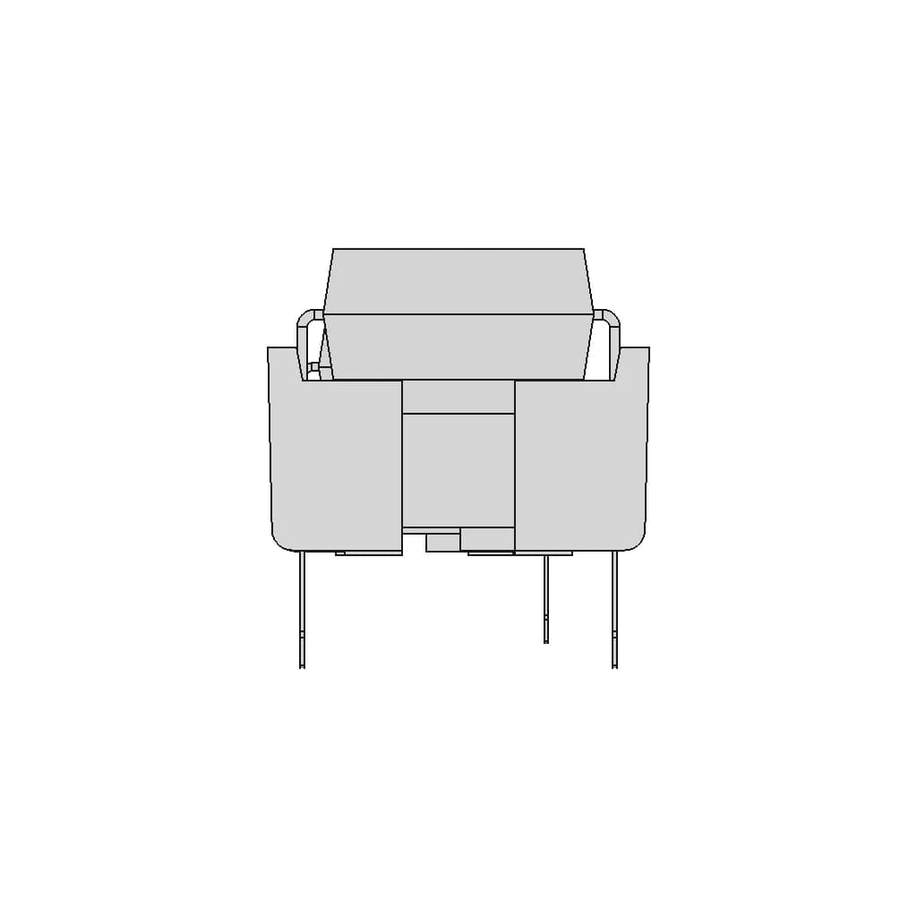 Dip14 Socket With Ic | 3D Engineering Design File_90_0_degree_snapshot