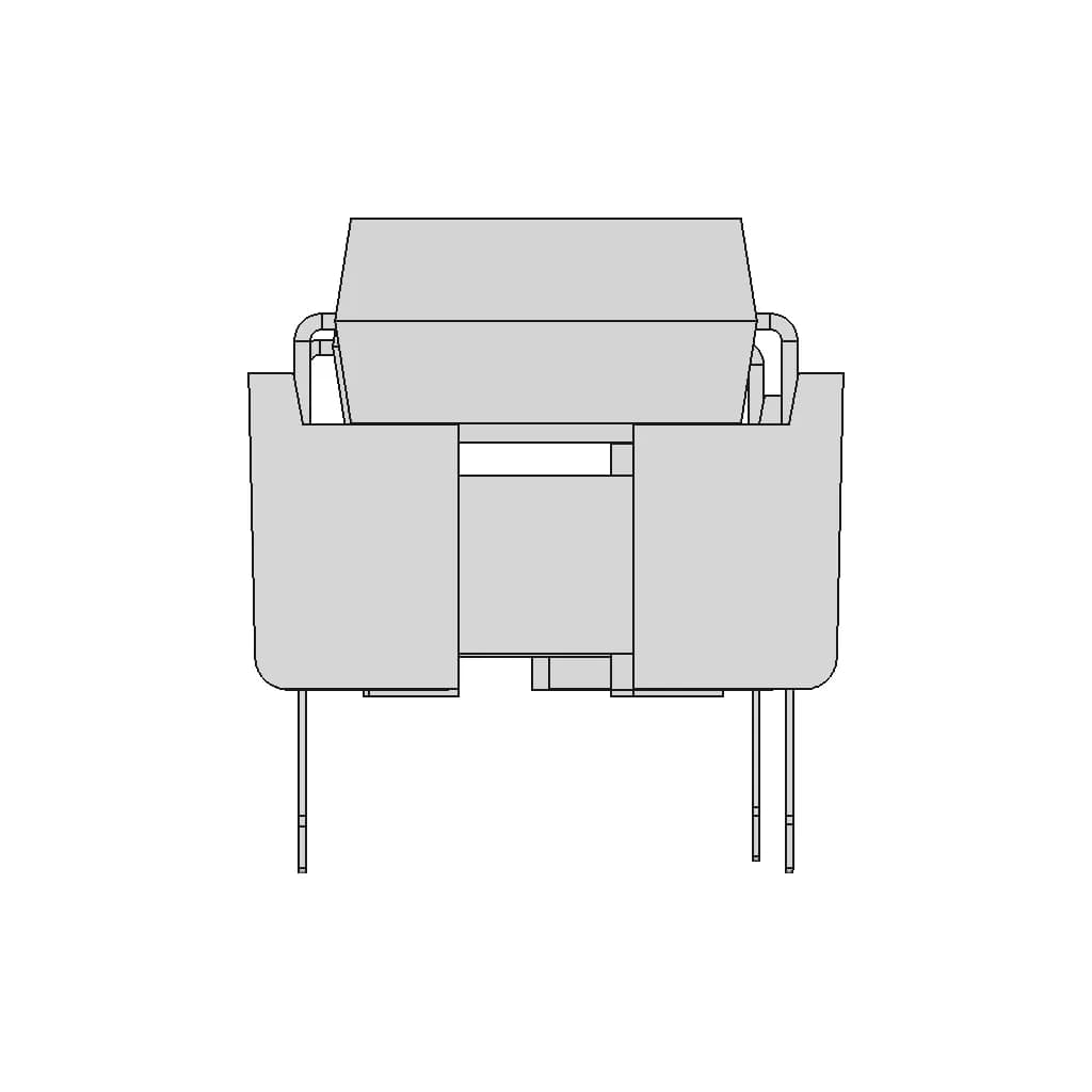 Dip8 Socket With Ic | High-Quality CAD Model_90_0_degree_snapshot